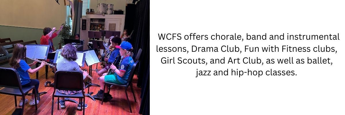 Students in music class