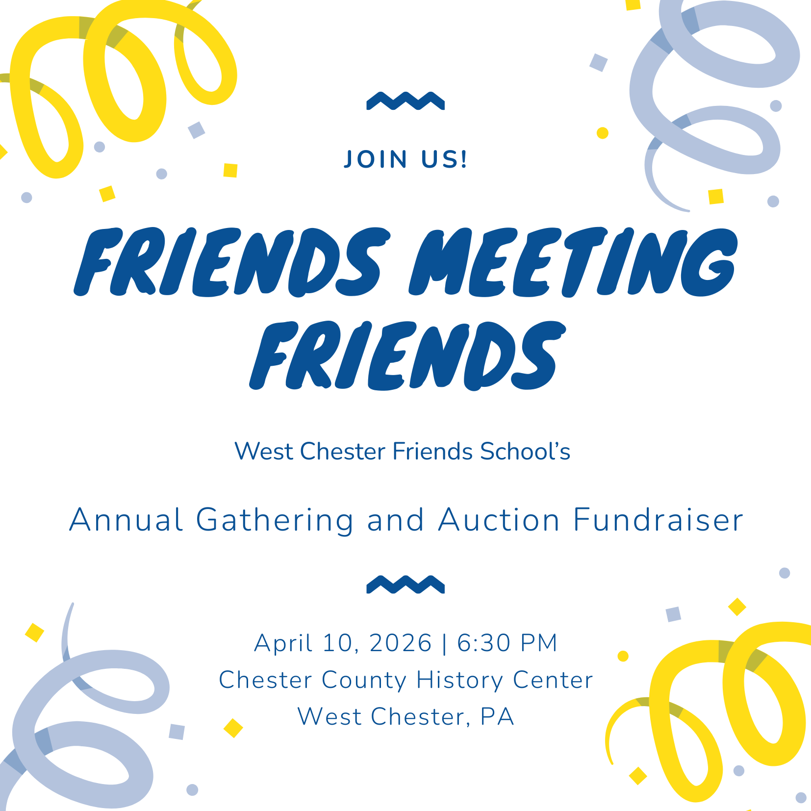 Friends Meeting Friends Event